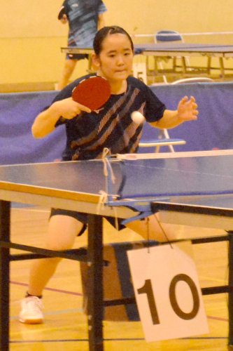 金尾、岩村選手「春」制す　２年は井守、三上選手　中学卓球南総大会