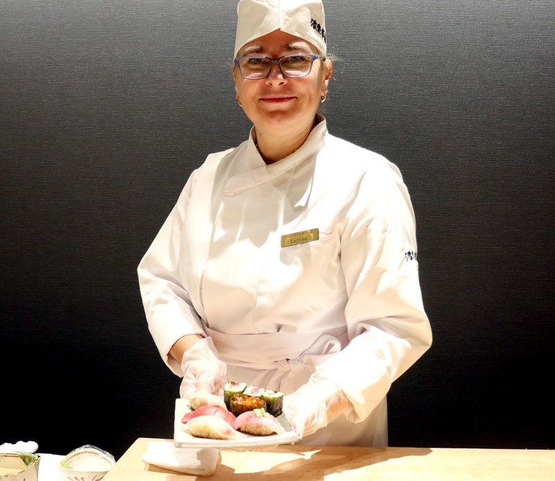 ウクライナ避難女性　千葉で板前修行　寿司握り「傷ついた人元気に」　和食文化母国に広めたい