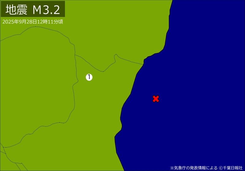 震度分布図