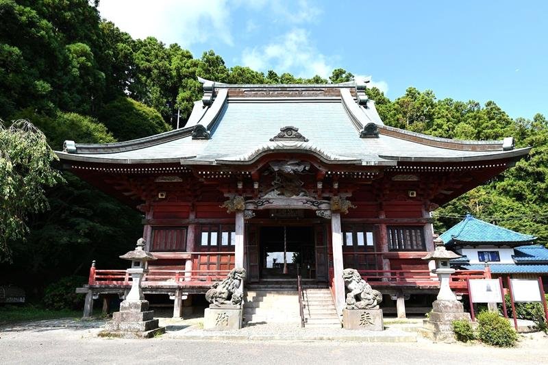 大山寺不動堂の外観（鴨川市教委提供）


