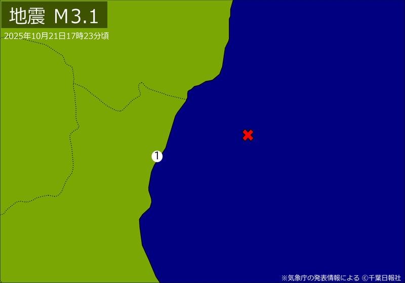 震度分布図