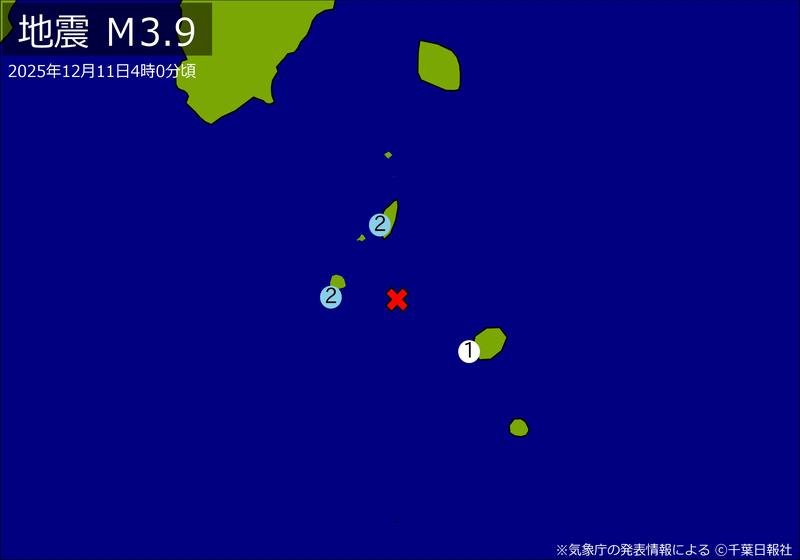 震度分布図