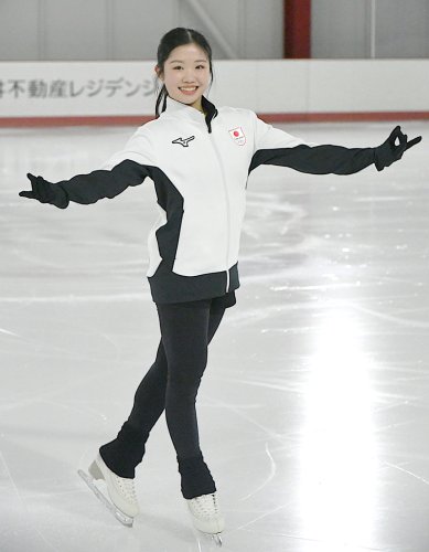 中井、最高に輝きたい　緊張もワクワク　フィギュア五輪代表