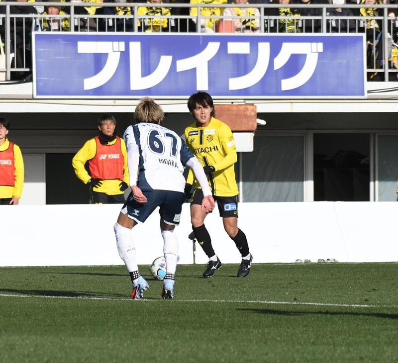 後半、攻める柏・久保
