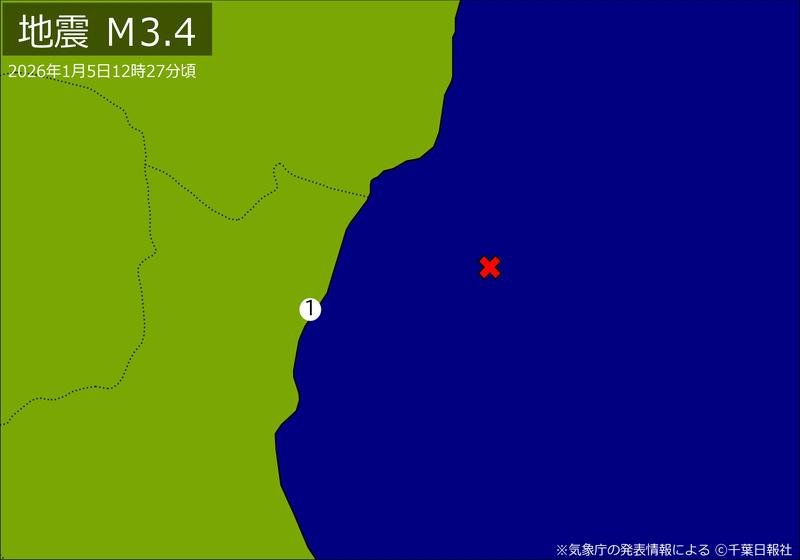 震度分布図