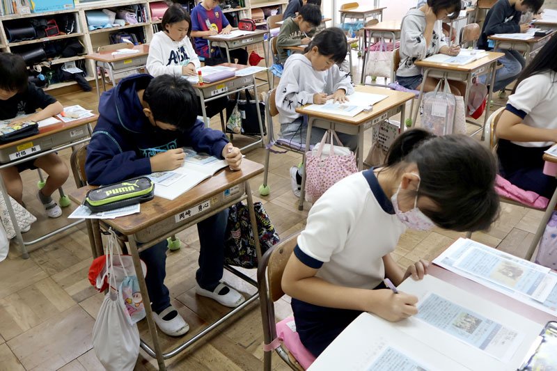 茂原市立豊岡小学校のＮＩＥ活動