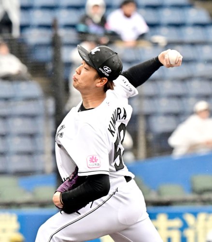 オリックスとのオープン戦に先発し６回２失点だった千葉ロッテ・木村＝ＺＯＺＯマリン