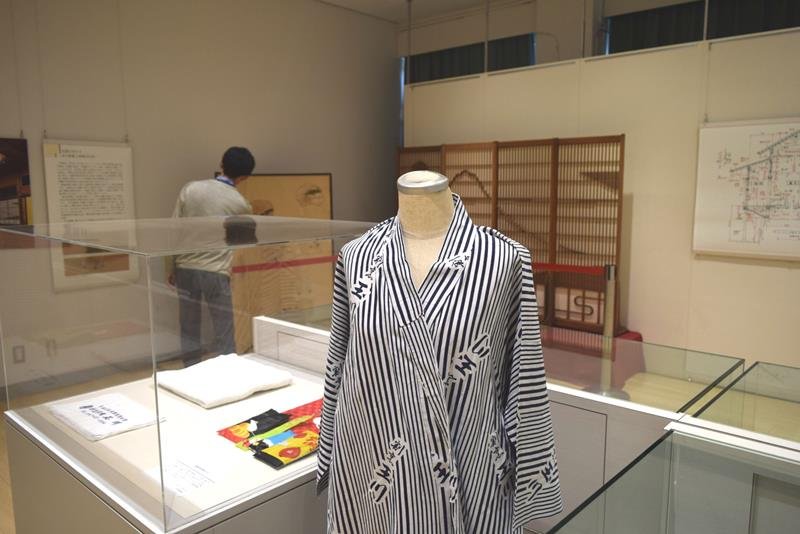 船橋市郷土資料館で開かれている玉川旅館の企画展
