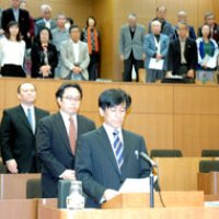 市長主導「認識ない」　百条委証人喚問で秋葉氏　八千代市会議録改ざん問題