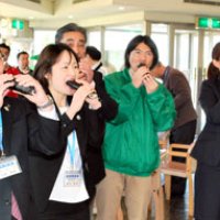 恵方向いて「鉄砲巻」　ノリ漁挽回を　富津