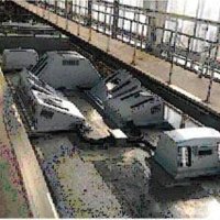 検測車に搭載するカメラ（ＪＲ東日本千葉支社提供）
