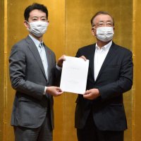 コロナ後見据え施策を　千葉県経営者協知事に要望書　中小支援、道路整備求める