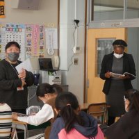 オンラインで保護者参観　睦沢小　児童の表情、正面から　自宅でリモート授業も