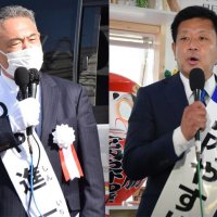 １２年ぶり舌戦始まる　人口減、地域振興、病院整備…　匝瑳市長選告示