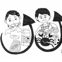 ＜食物アレルギー＞　専門医の指導従って　【現代食事考】（１５４６）