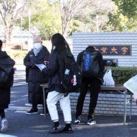千葉大２次試験始まる　「まん延防止」下、６千人挑む