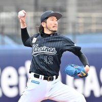 石川制球良く　開幕投手へ不安払拭　千葉ロッテ