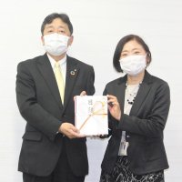 千葉県に１８６万円寄付　京葉銀「コロナ対策に」