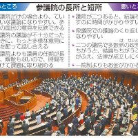 【ニュースなぜなに】　ていねいな議論に期待　参議院の役目は？　（２０２２年６月２３日号）
