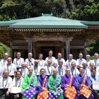 台風被災の阿弥陀堂改修　旭・還来寺