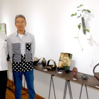 「奥深さ」は三者三様　地元陶芸家コラボ展　長柄のギャラリー