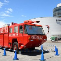 航空博物館に空港用消防車　芝山、引退で展示