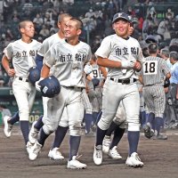 【写真特集】奮闘ナイン　最後まで笑顔　【市船　甲子園２０２２】