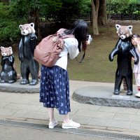 記念撮影スポットとして来園者に人気