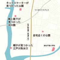 現場周辺の地図