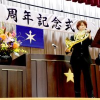 長狭高校創立１００周年式典　節目祝い飛躍誓う
