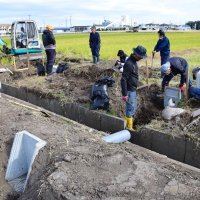 水害備え早野資源保全会　田んぼダム拡大へ作業　茂原