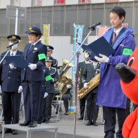 安全な年末年始に　特別警戒で出動式　千葉県警