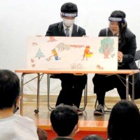 絵本の世界、楽しんで！　市原高生が園児に読み聞かせ　地域ボランティア　介護施設に創作かるたも寄贈