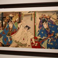 仇討ちを描いた「新柱建　曽我復讐場」