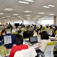 千葉市新庁舎で業務始まる　教委など、全面開庁は６月