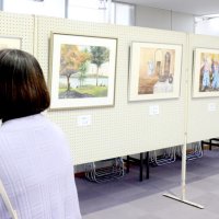 鮮やか水彩画７９点１７日まで作品展　大網白里