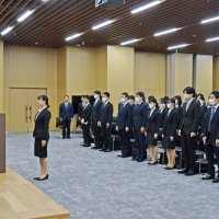４年ぶり、新職員２１４人が一堂に　千葉市で発令式　新庁舎で初