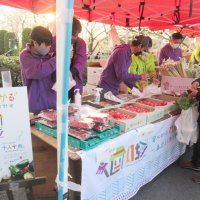 市川の野菜「いちベジ」知って！　トマト、シイタケ、小松菜…格安販売に長蛇の列　ＪＡいちかわ