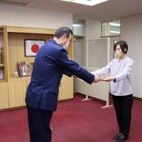 認知症の男性保護　会社員に感謝状　千葉南署