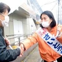 防衛費増額に反対　共産・斉藤氏　【衆院千葉５区補選】