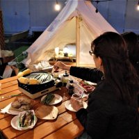 船橋駅直結のＢＢＱ施設　東武屋上、グランピングテントも人気　コロナ後へ、食体験強化