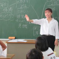 樋口新葉さん「諦めないで」　「夢の教室」で児童にエール　冬季五輪フィギュアで活躍　市川・稲荷木小