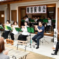 優しい音色で魅了　香取　地元の篠笛サークル演奏会