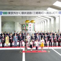 開通５年　経済効果年９００億円　外環道千葉県区間　並行県道の交通量も減　国交省関東地方整備局など