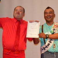 町制４０周年盛り上げ　応援隊にもぐもぐピーナッツ　睦沢