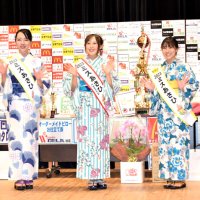 クイーンに伊藤さん　「ミスあさひ」３人決まる