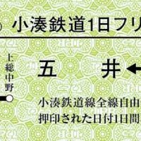 小湊鉄道、硬券のフリー乗車券を通販限定１０００枚販売　ファン人気に応え企画