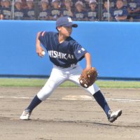先発、野手、救援　エース中山奮迅　西海ドラゴンズ　県少年野球大会
