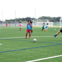 専用サッカー場完成　