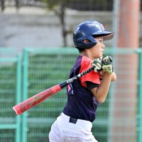 千葉市原―稲荷木　３回裏千葉市原１死三塁、永田が右前に勝ち越し打を放つ＝京和ガス